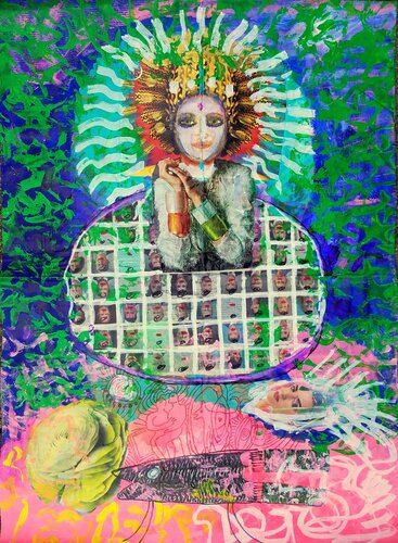 PRETTY WOMAN van Eva Dahn Rubin, Werk op papier te koop op Singulart