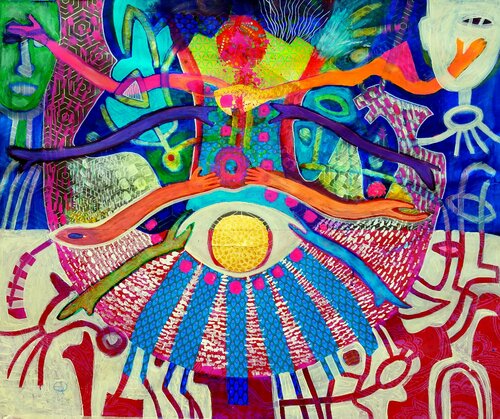 GEBEN UND NEHMEN by Eva Dahn Rubin, 종이 for Sale on Singulart