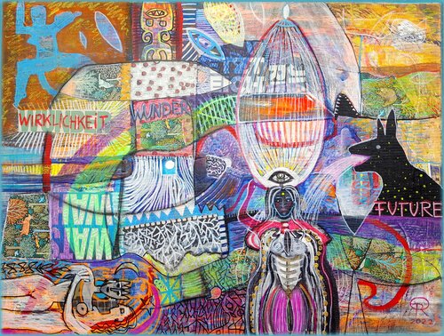 ZUKUNFT van Eva Dahn Rubin, Schilderij te koop op Singulart
