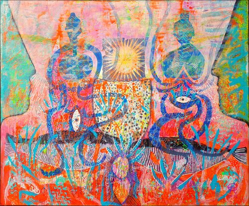 GLÜCKLICHE TAGE di Eva Dahn Rubin, Pittura in vendita su Singulart
