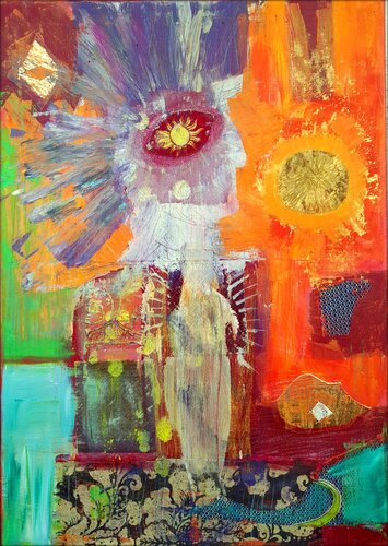 STILLE PRÄSENZ van Eva Dahn Rubin, Schilderij te koop op Singulart