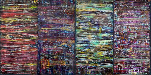 STRÖMEN von Eva Dahn Rubin, Malerei kaufen auf Singulart