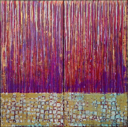 MOVING SILENCE XVIII by Eva Dahn Rubin, Painting for Sale on Singulart