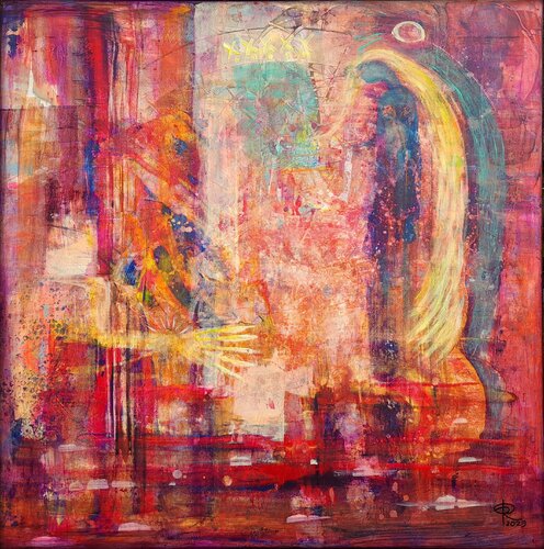 HINGABE II van Eva Dahn Rubin, Schilderij te koop op Singulart