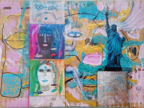 ANKOMMEN par Eva Dahn Rubin, Peinture en vente sur Singulart