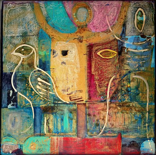 LEBEN VOR DEM TOD by Eva Dahn Rubin, Painting for Sale on Singulart