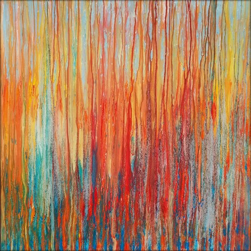 MOVING SILENCE II van Eva Dahn Rubin, Schilderij te koop op Singulart