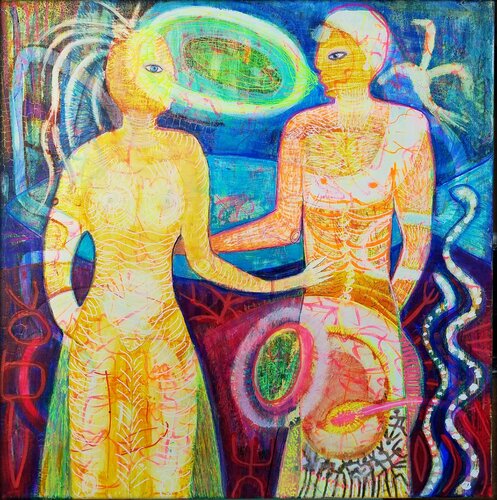 MAGIE DER LIEBE von Eva Dahn Rubin, Malerei kaufen auf Singulart