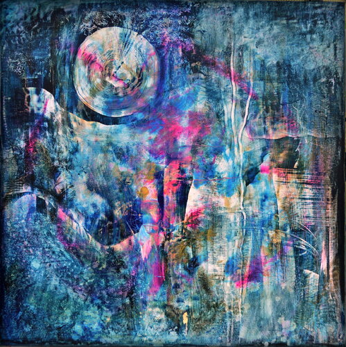 NACHTSCHATTEN I von Eva Dahn Rubin, Malerei kaufen auf Singulart