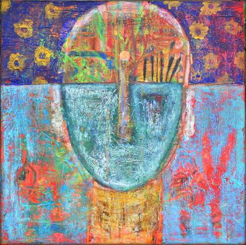 LOST IN PARADISE van Eva Dahn Rubin, Schilderij te koop op Singulart