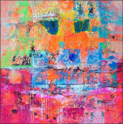 DEEP INSIDE van Eva Dahn Rubin, Schilderij te koop op Singulart