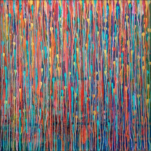 MOVING SILENCE V van Eva Dahn Rubin, Schilderij te koop op Singulart