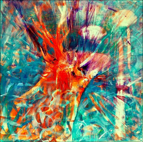VISION par Eva Dahn Rubin, Peinture en vente sur Singulart