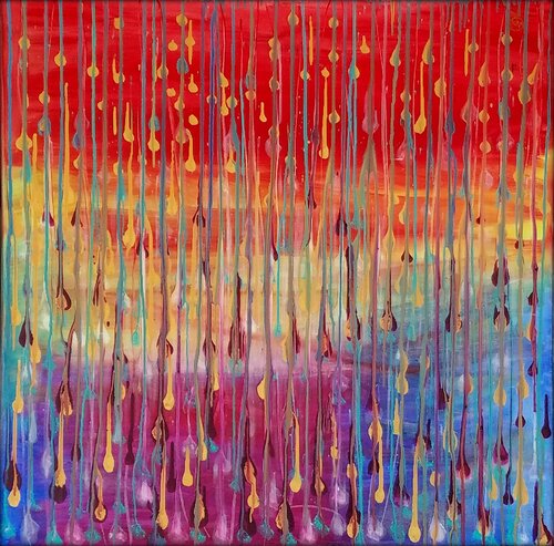MOVING SILENCE VI von Eva Dahn Rubin, Malerei kaufen auf Singulart