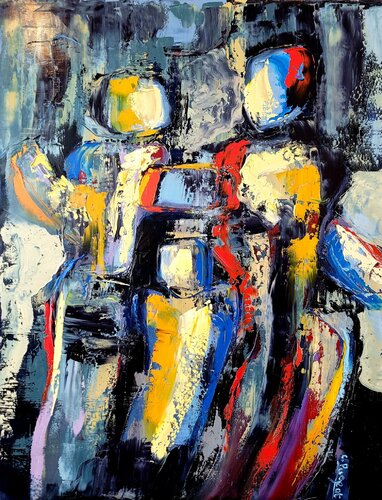 Ensemble par Catherine Pugeat, Peinture en vente sur Singulart