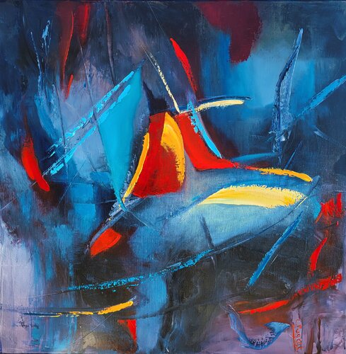 Arythmie par Catherine Pugeat, Peinture en vente sur Singulart
