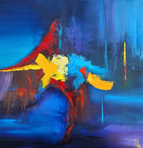 Vague d'amour de Catherine Pugeat, Pintura a la venta en Singulart