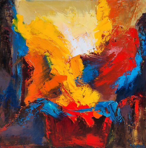 Entre deux mondes di Catherine Pugeat, Pittura in vendita su Singulart