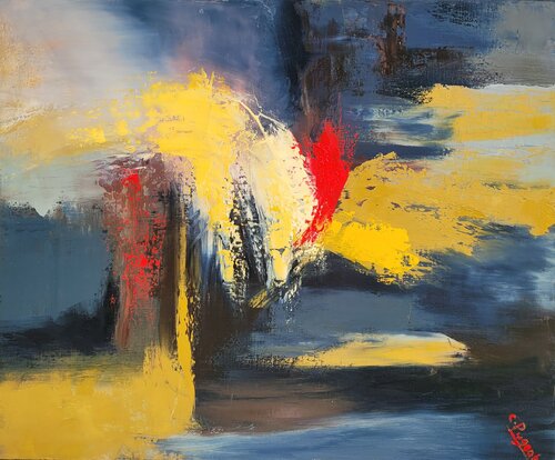Âmes sœurs by Catherine Pugeat, Painting for Sale on Singulart