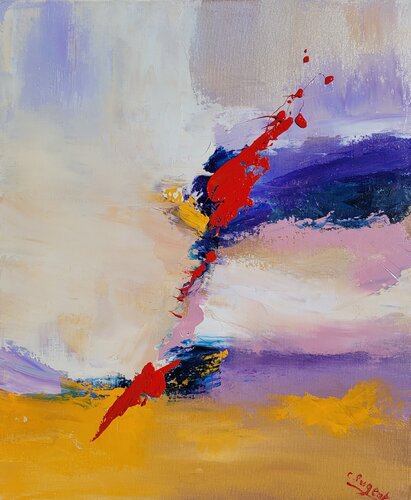 Fulgurance par Catherine Pugeat, Peinture en vente sur Singulart