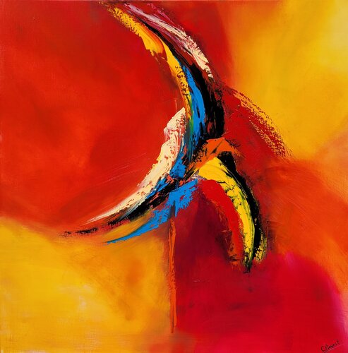 Liberté chérie by Catherine Pugeat, Painting for Sale on Singulart