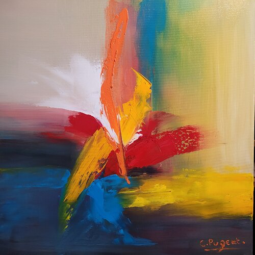 Eclosion by Catherine Pugeat, Painting for Sale on Singulart