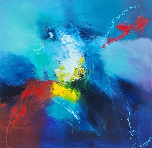 Nouvelle énergie by Catherine Pugeat, Painting for Sale on Singulart