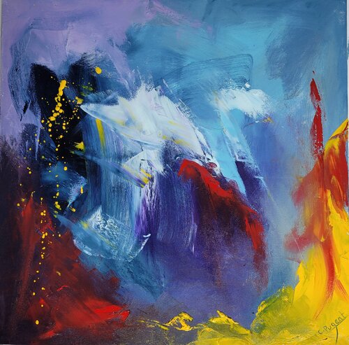 Vitalité by Catherine Pugeat, Painting for Sale on Singulart