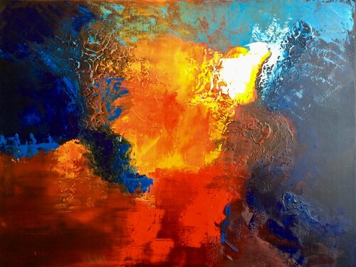 Matière n°6 by Catherine Pugeat, Painting for Sale on Singulart
