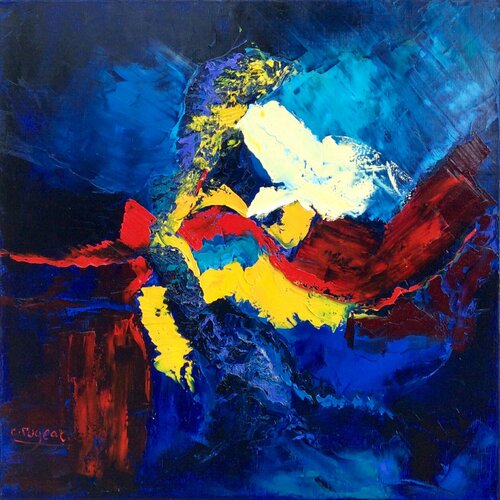 Matière n°9 ou chaos émotionnel di Catherine Pugeat, Pittura in vendita su Singulart