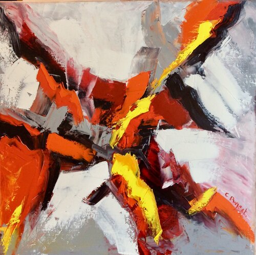 Mouvement n°3 par Catherine Pugeat, Peinture en vente sur Singulart