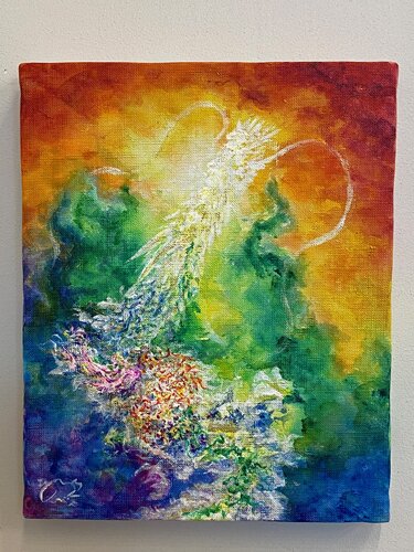 昇華乃龍 van Hirono Nakamura, Schilderij te koop op Singulart