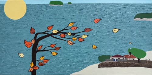 Breezy Autumn, That Place de ransoo kim, Pintura a la venta en Singulart