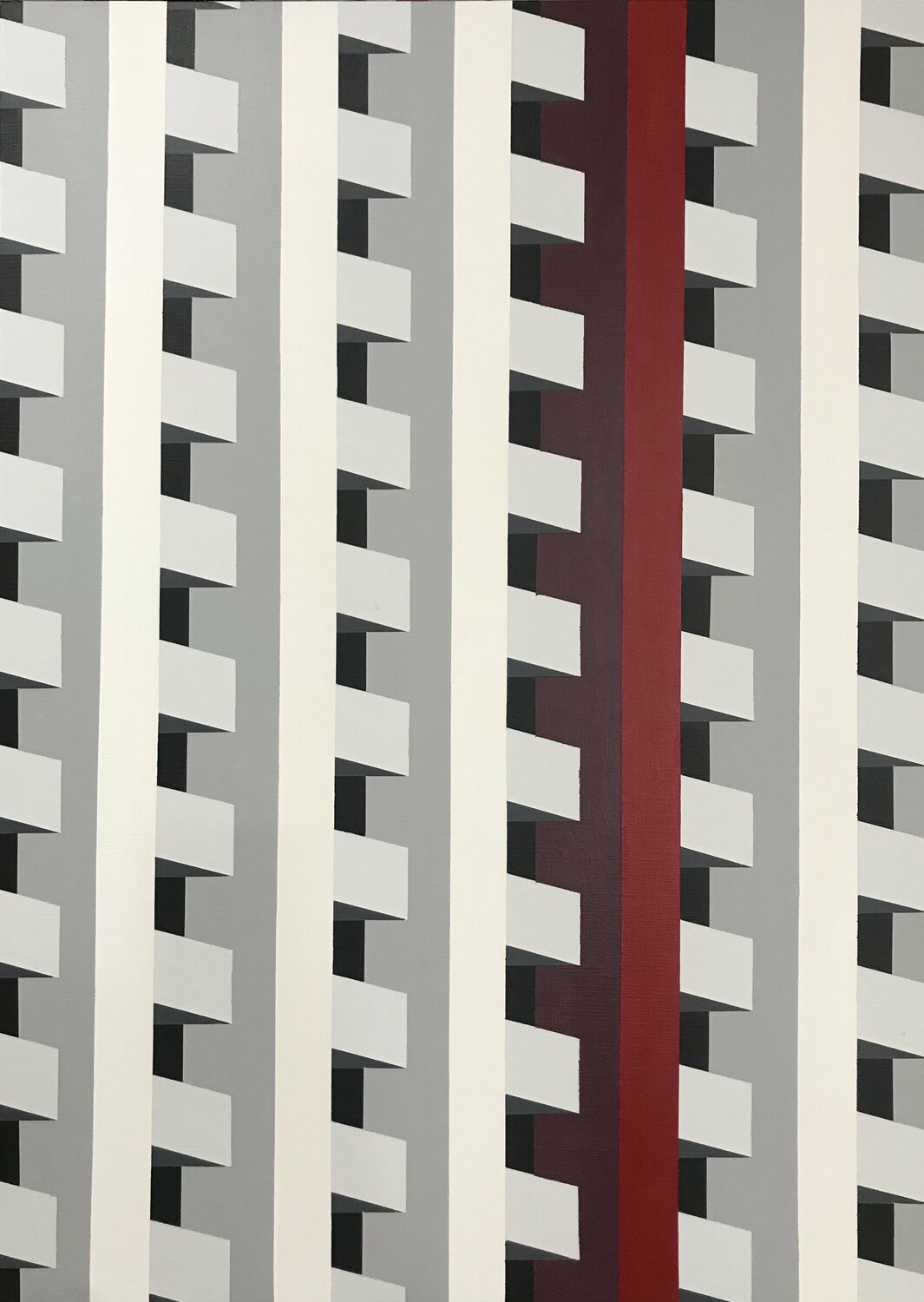 Architectural Facade_Mansion #4 ransoo kim Pintura original en venta