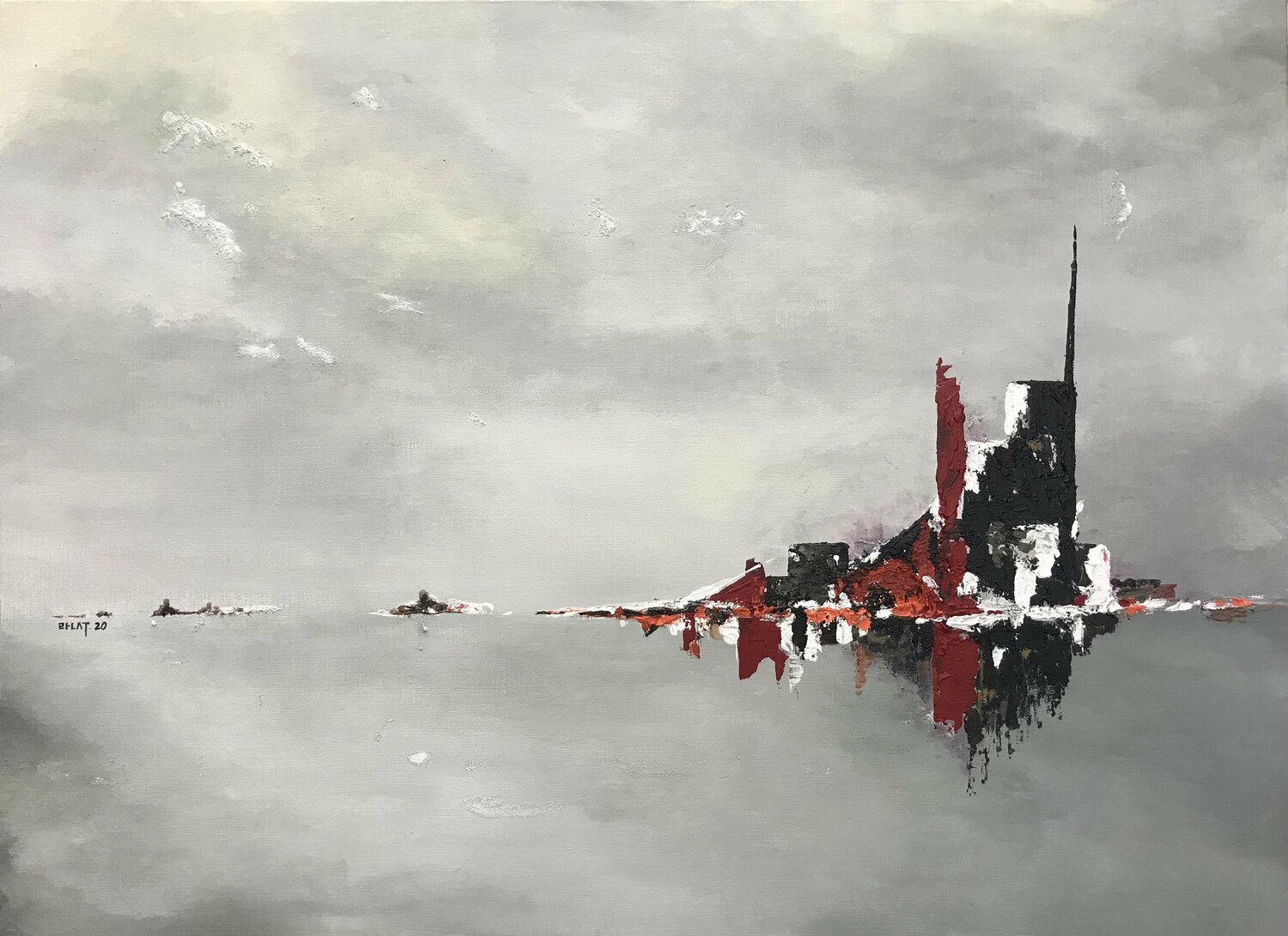 Radiant City_2020_05 ransoo kim Original painting for sale