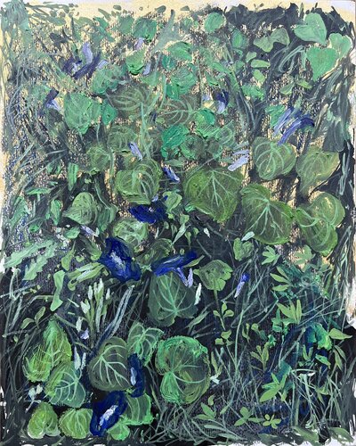 morning glory van Joong-hyun Park, Schilderij te koop op Singulart