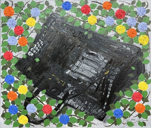 Hermès Alligator Birkin 35 by Joong-hyun Park, Painting for Sale on Singulart