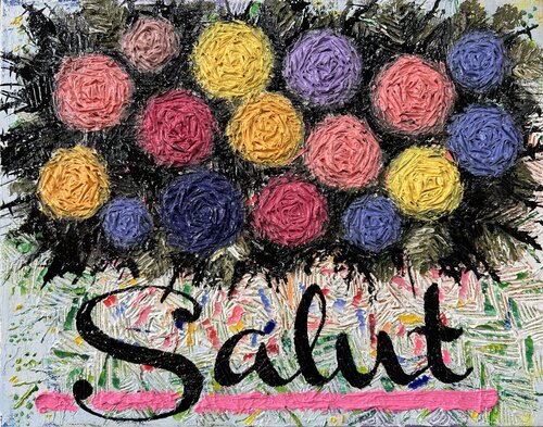 salut (Hi) van Joong-hyun Park, Schilderij te koop op Singulart