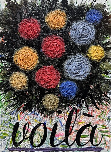 Voilà (There it is) par Joong-hyun Park, Peinture en vente sur Singulart