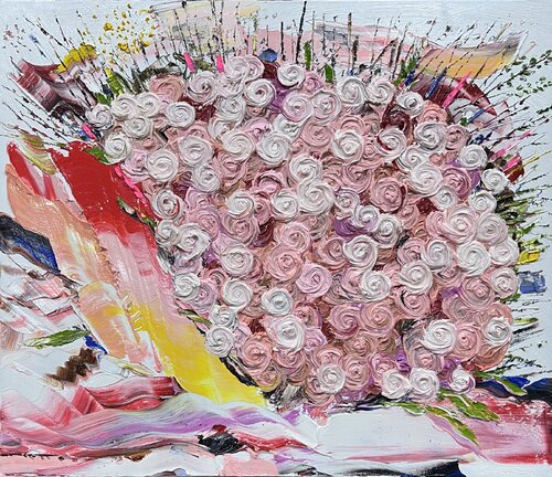 Rose in Life_2611 di Joong-hyun Park, Pittura in vendita su Singulart