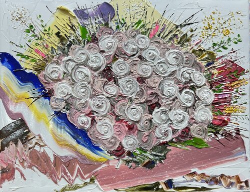 Rose in Life_2613 by Joong-hyun Park, Painting for Sale on Singulart