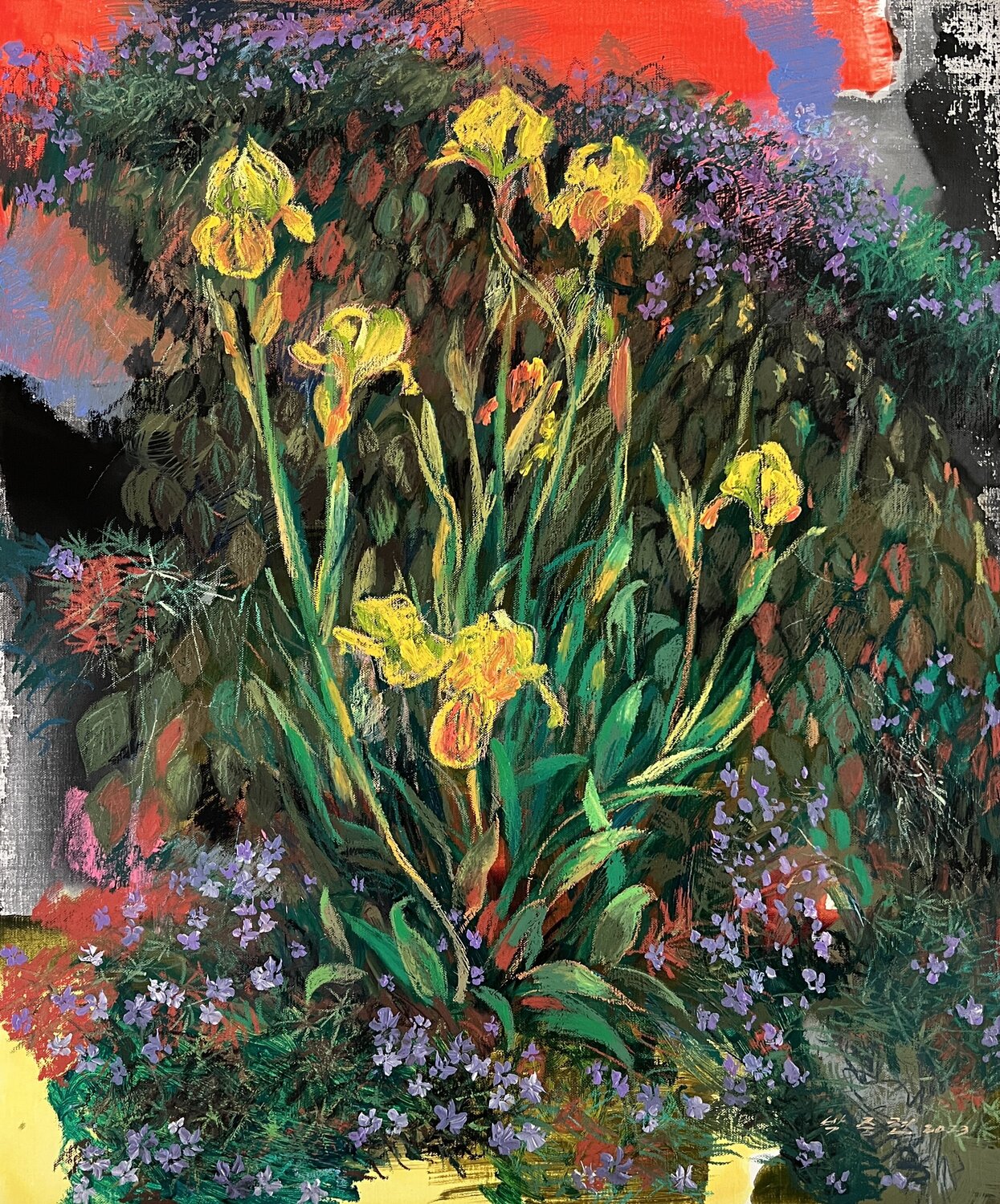 Iris, Drawing is still the answer Joong-hyun Park
