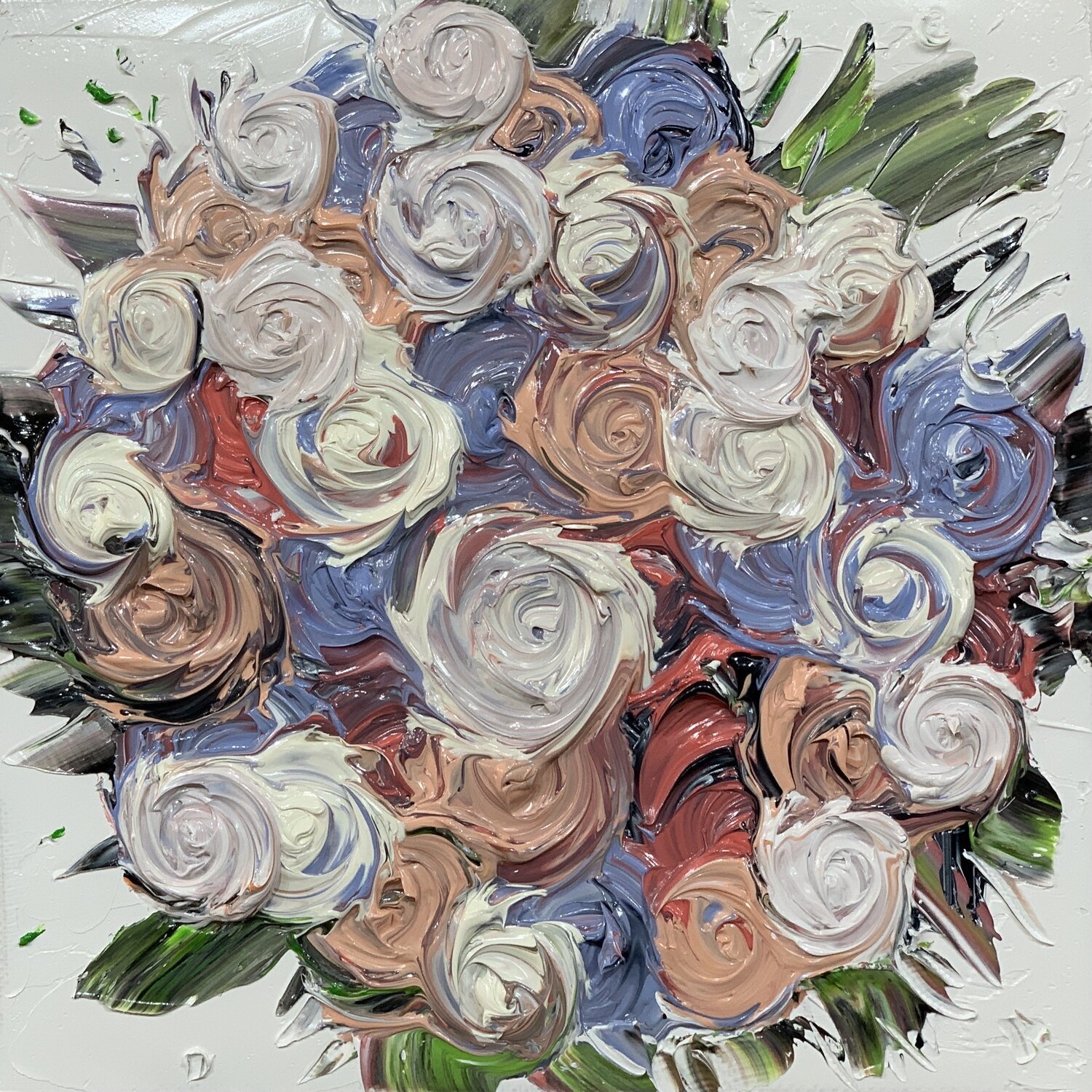 Rose in Life Ⅱ 14 Joong-hyun Park Originalgemälde zu verkaufen