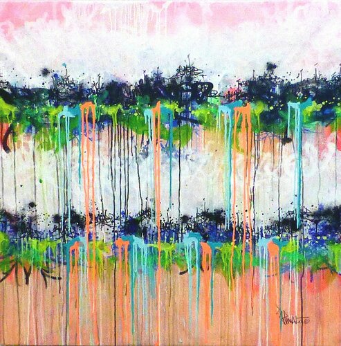 ORSAY ONER ( SERIE ' TAGS AND ABSTRACT') von Jp Malot, Malerei kaufen auf Singulart