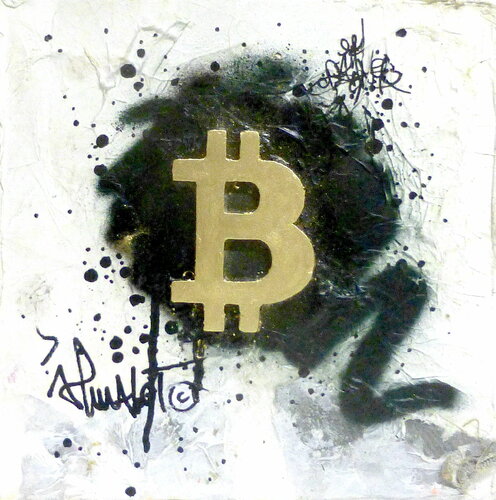 BITCOIN ART by Jp Malot, Work on Paper for Sale on Singulart
