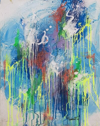 Tagadabstract van Jp Malot, Schilderij te koop op Singulart