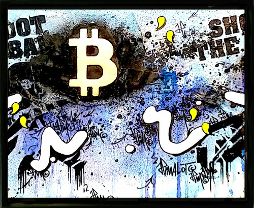 BITCOIN 2022 by Jp Malot, 기타 매체 for Sale on Singulart