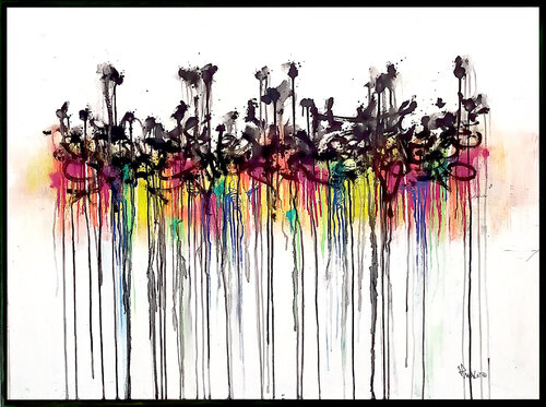 TAGS AND ABSTRACT 2022 by Jp Malot, 기타 매체 for Sale on Singulart