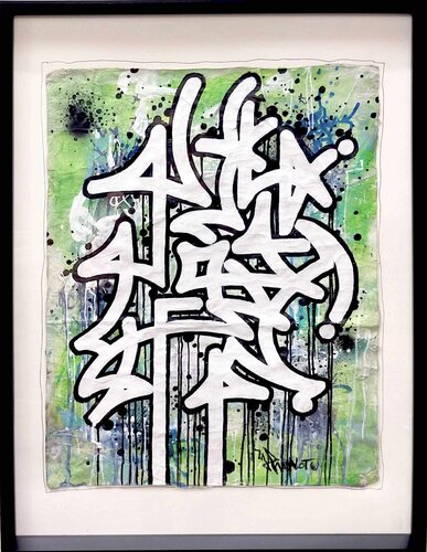 Caligrabstract by Jp Malot, 종이 for Sale on Singulart