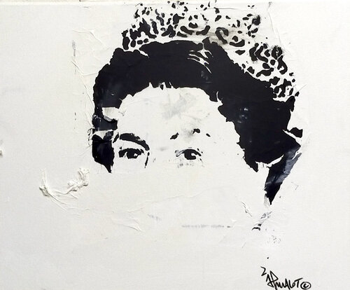 QUEEN UK 2/4 on canvas di Jp Malot, Pittura in vendita su Singulart